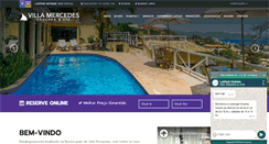 Desktop Screenshot of pousadavillamercedes.com